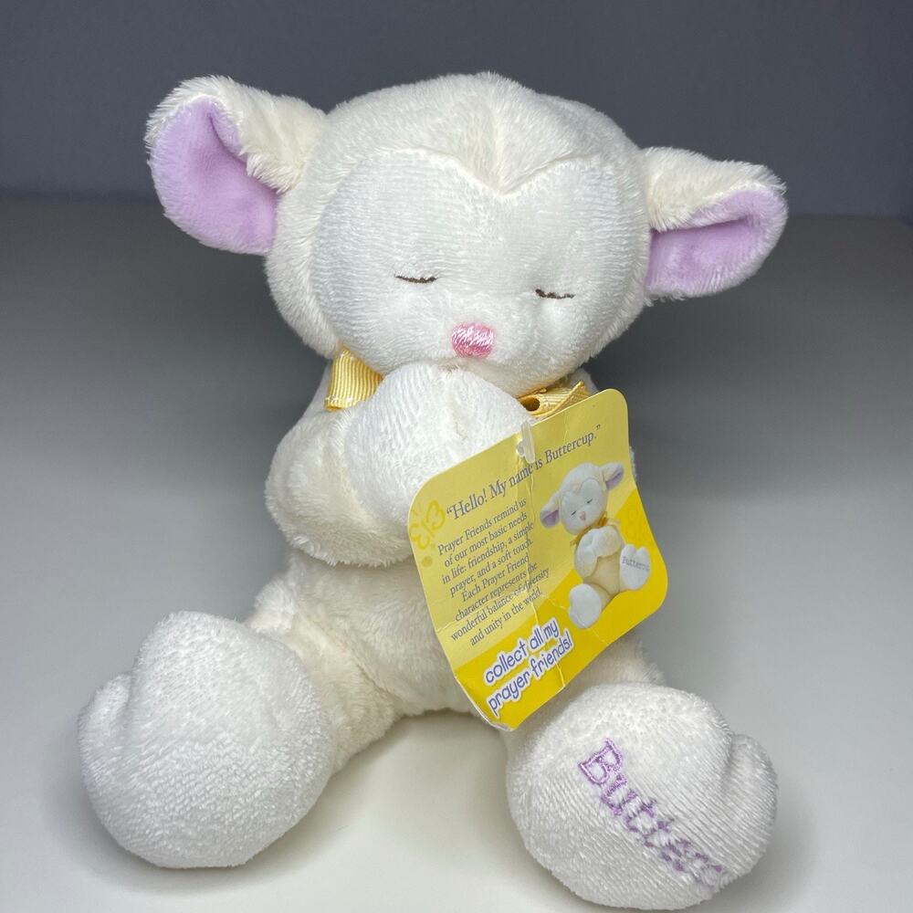 Kids II Bright Inspirations Prayer Friends Buttercup Lamb Plush - No Sound